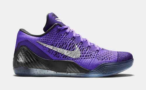 Kobe 9 Elite Low Moonwalker Mens Basketball Shoes (Hyper Grape/White/Cave Purple)