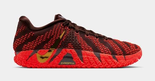 JA 3 Lunar New Year Mens Basketball Shoes (Light Chocolate/Metallic Gold/Silt Red)